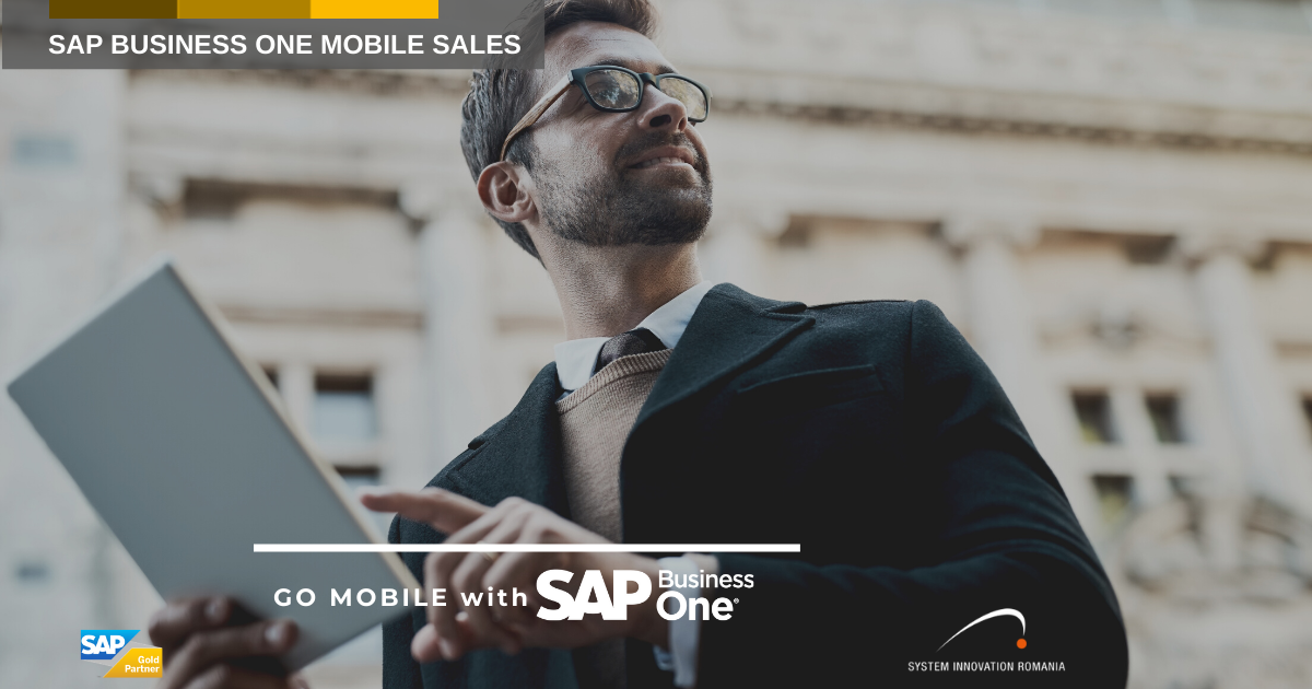 SAP Business One Sales, the ideal application for sales employees