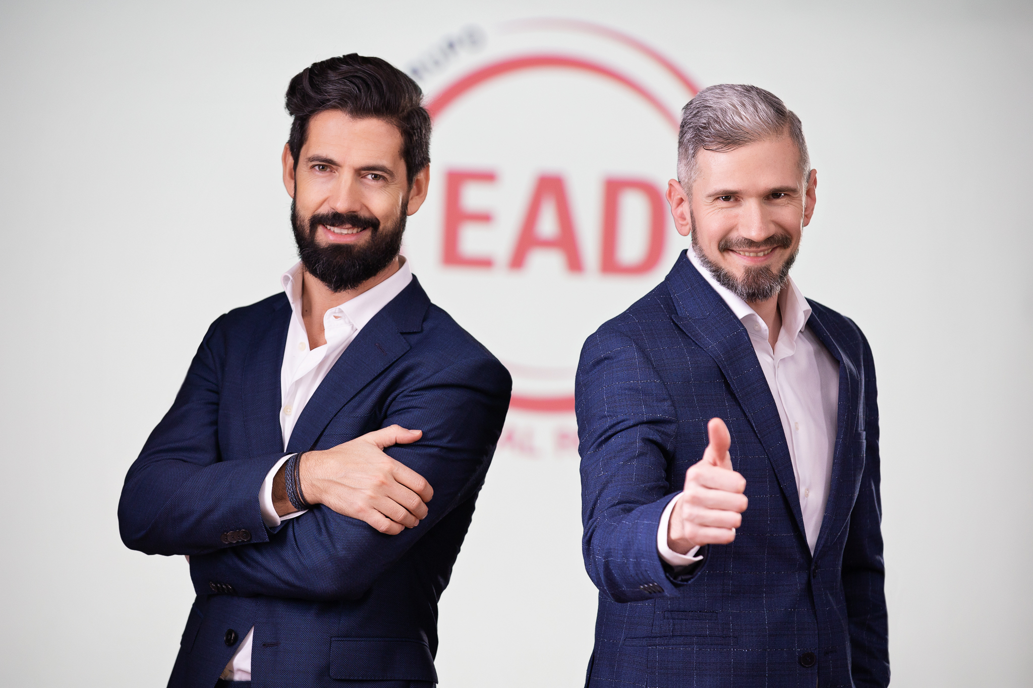 Bruno Amaro, CEO of EAD Romania și Liviu Zamfir, Chief Operation Manager of EAD Romania