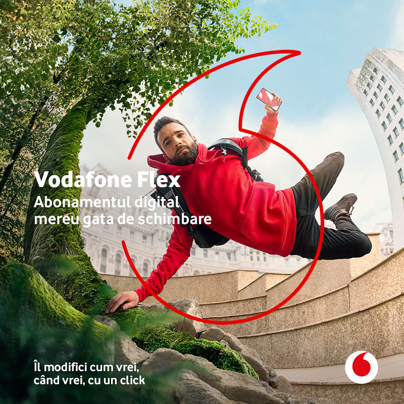 Vodafone Romania launches Flex, the first full-fledged digital subscription on the market