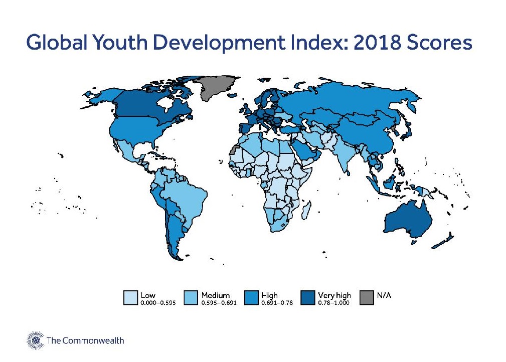 Slovenia leads in Europe on the 2020 Global Youth Development Index