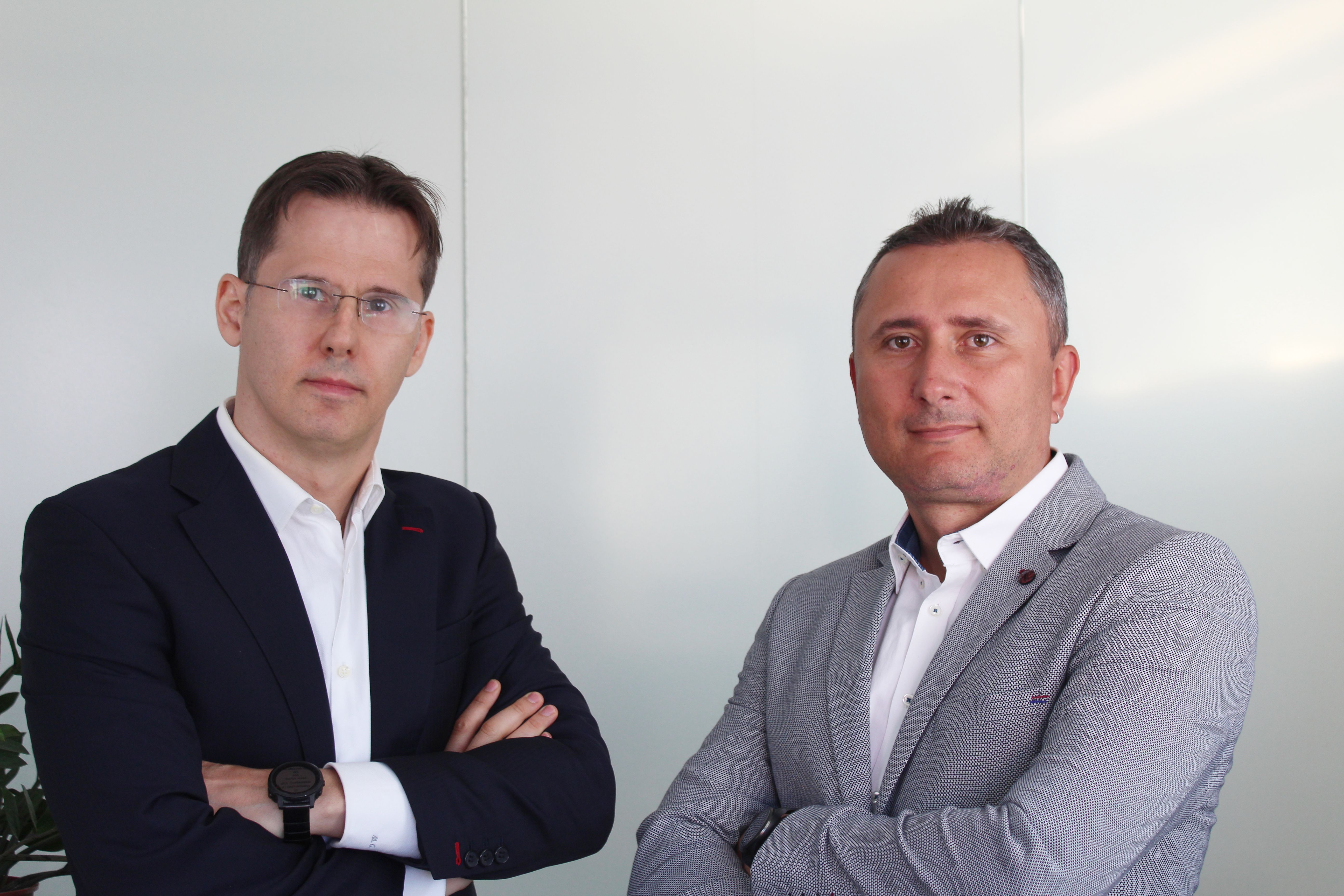 Mihai Ghita and,CristianBadea, founders Sypher. 
