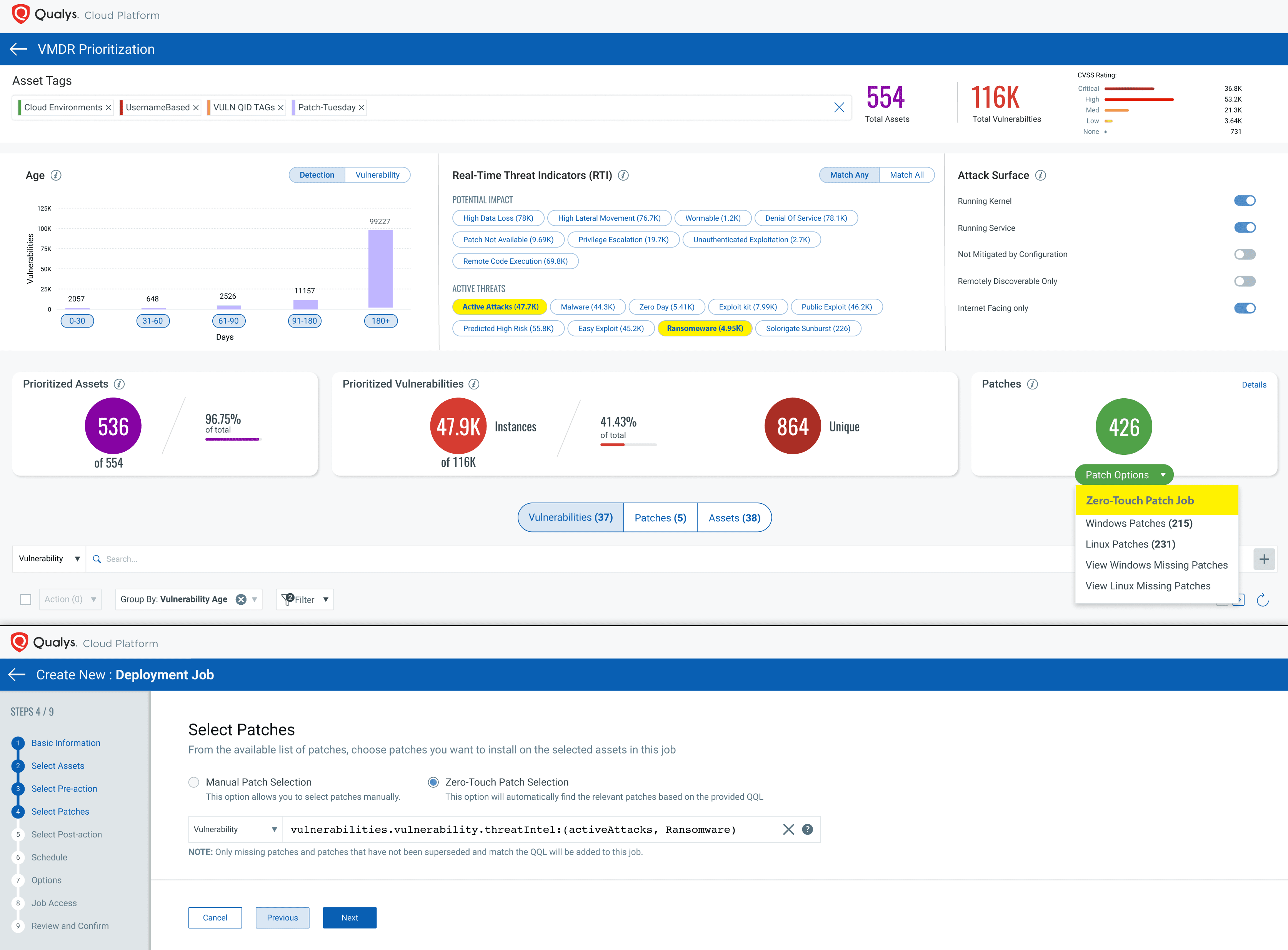 Zero-Touch patch job Qualys Patch Management with Zero-Touch Automation