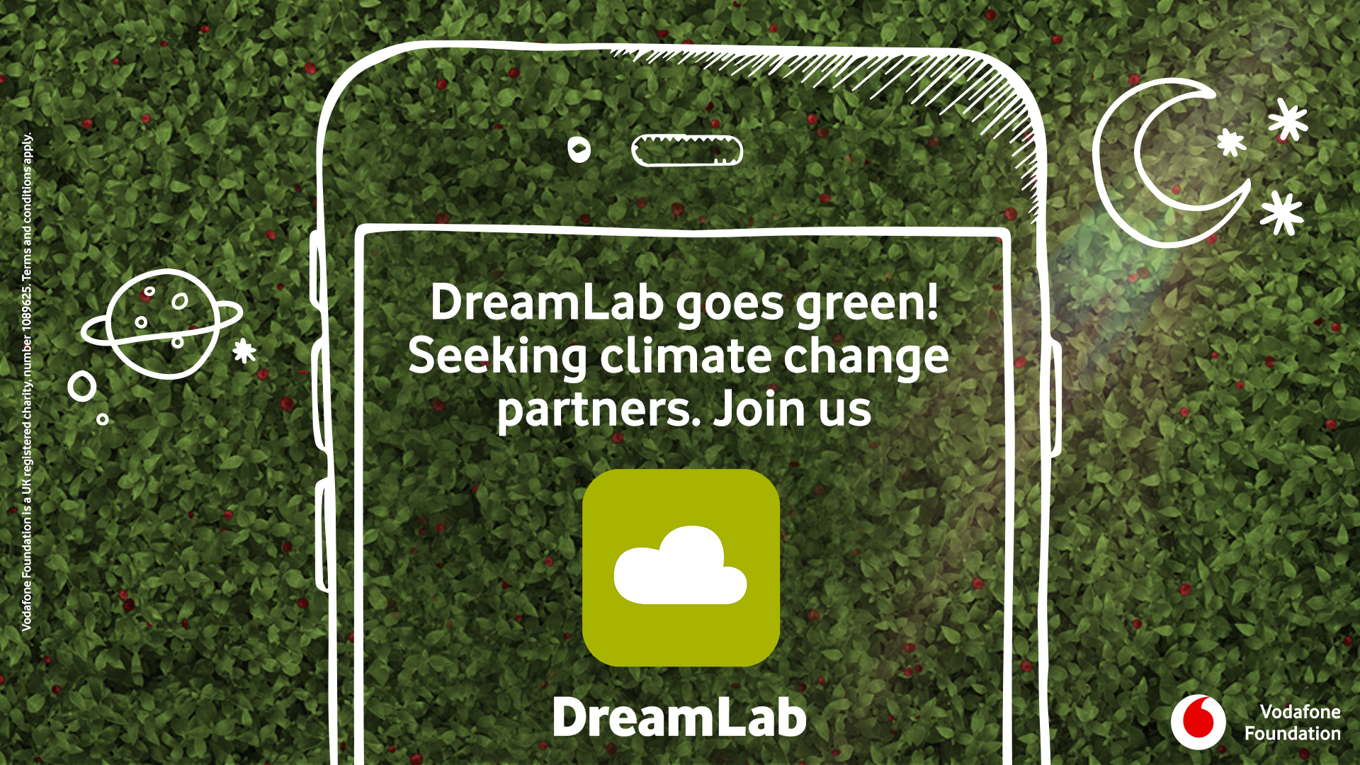 Vodafone Foundation and DreamLab seek new partner for urgent climate research