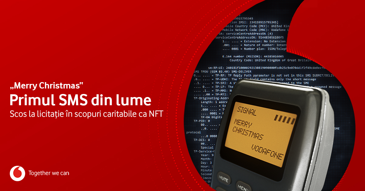 Vodafone auctions the very first SMS as NFT