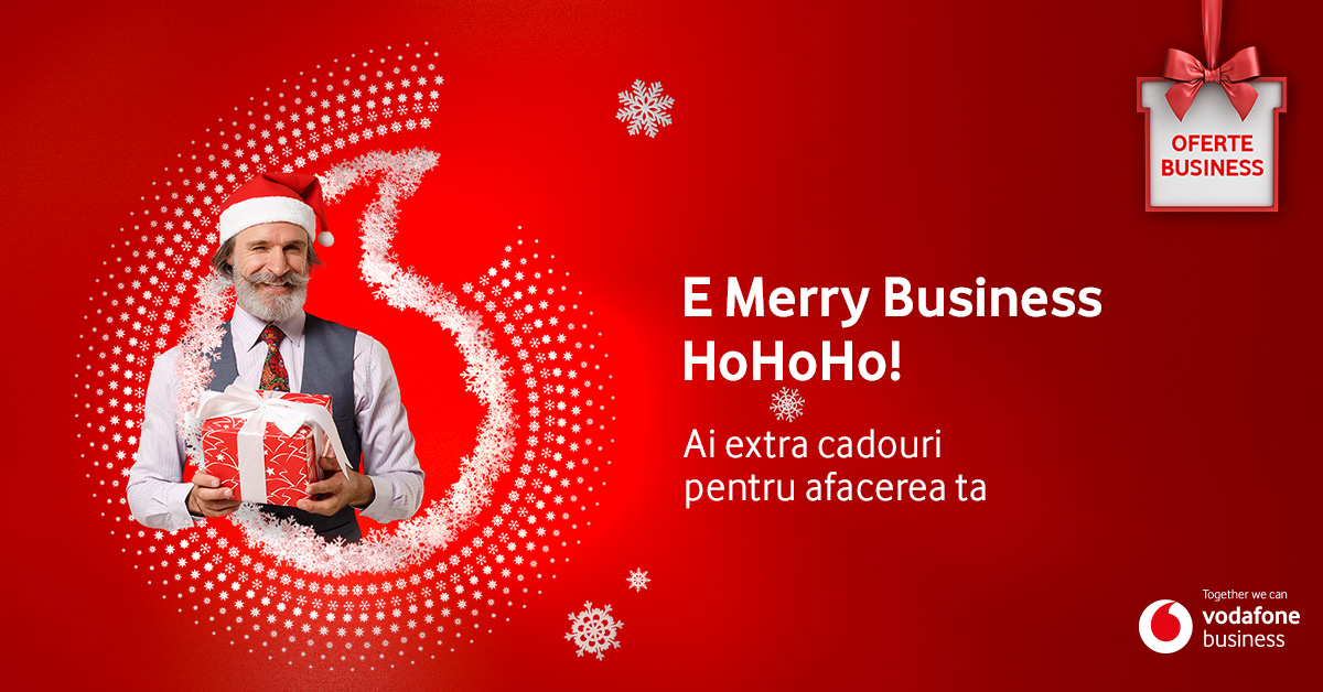 For Christmas, Vodafone Business brings entrepreneurs extra-gifts and benefits for growing their business