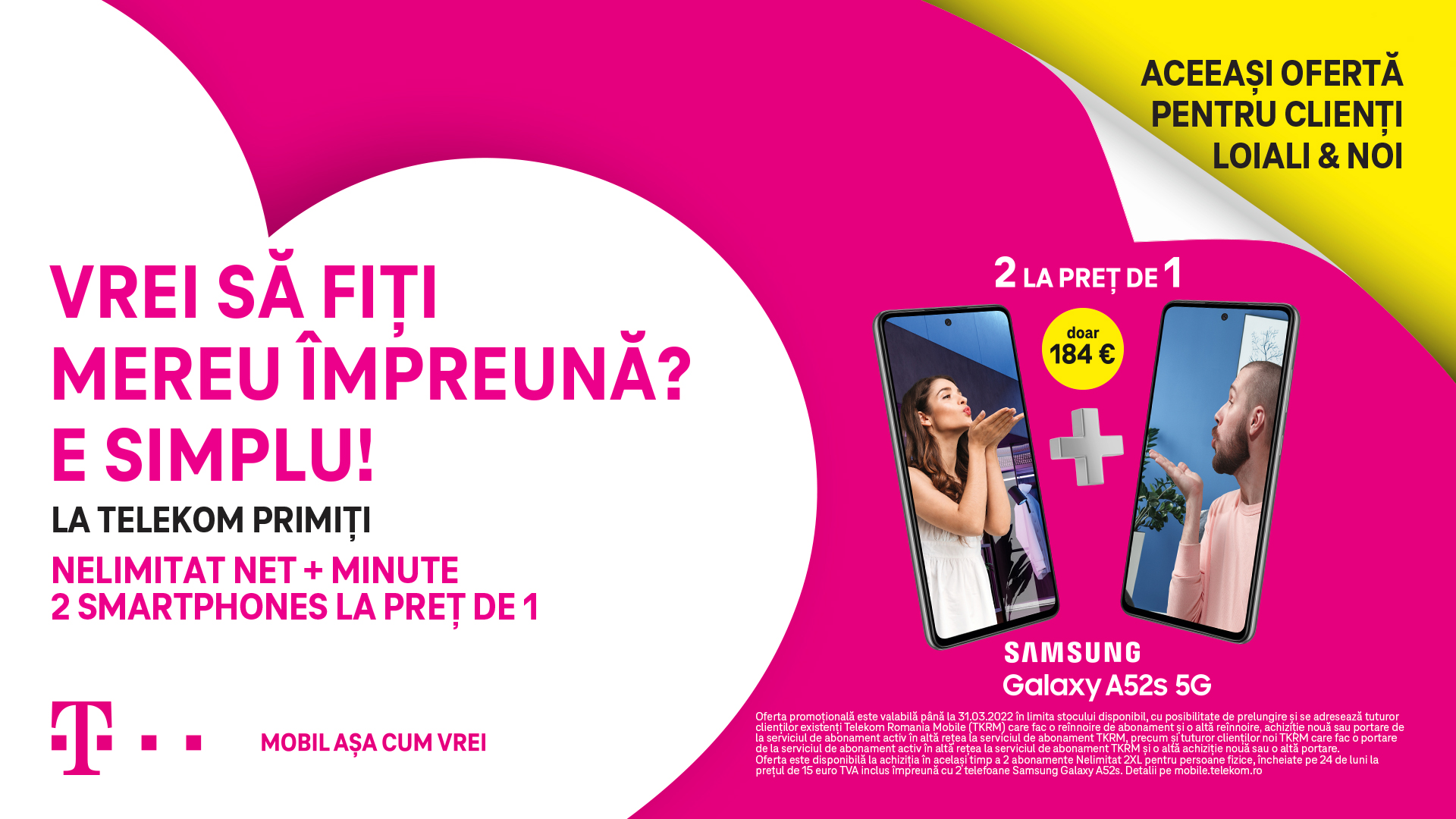 Telekom Romania Mobile announces offers for the Season of Love