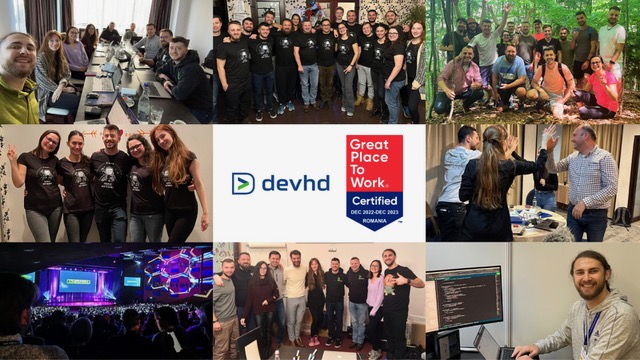 Devhd receives the Great Place to Work® certification, with top rankings for supportive culture, management quality, and career opportunities