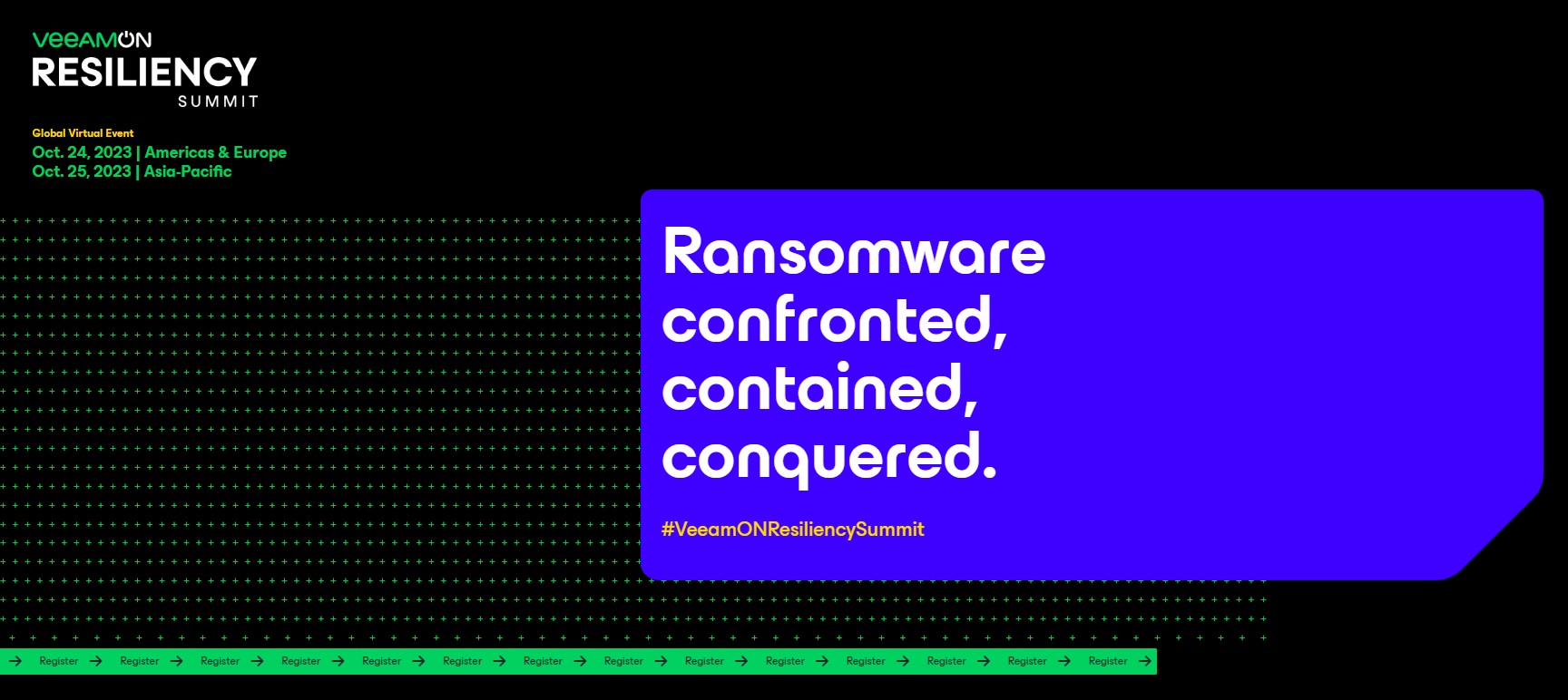 VeeamON Resiliency Summit Showcases How Organizations Can Confront, Contain and Conquer Ransomware