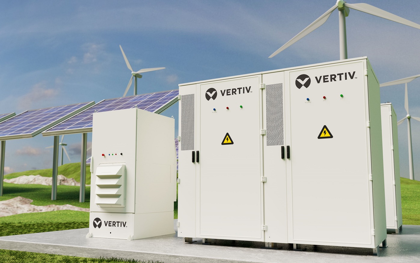 Vertiv™ DynaFlex Battery Energy Storage System Support Energy Grid Independence for Mission Critical Applications in North America and EMEA