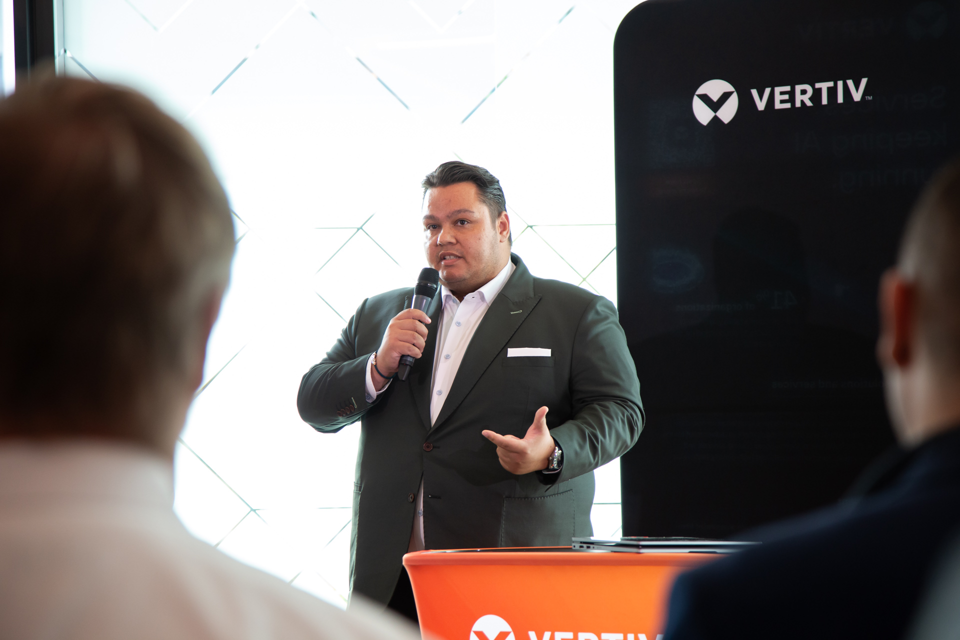 Phil Cullerton - VP services for EMEA Vertiv