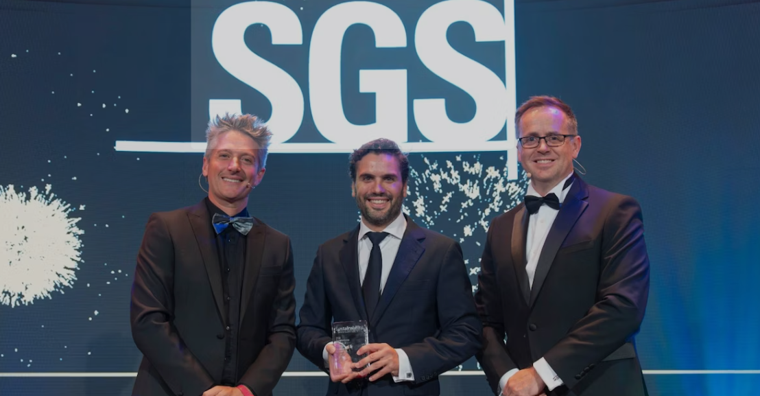 SGS won the ESG Program Award at the Global Sustainability Awards 2025
