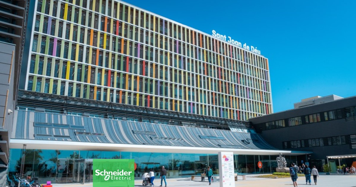 Sant Joan de Déu Hospital Ward upgrades energy technology with Schneider Electric KNX Solutions, cutting energy costs by 40%