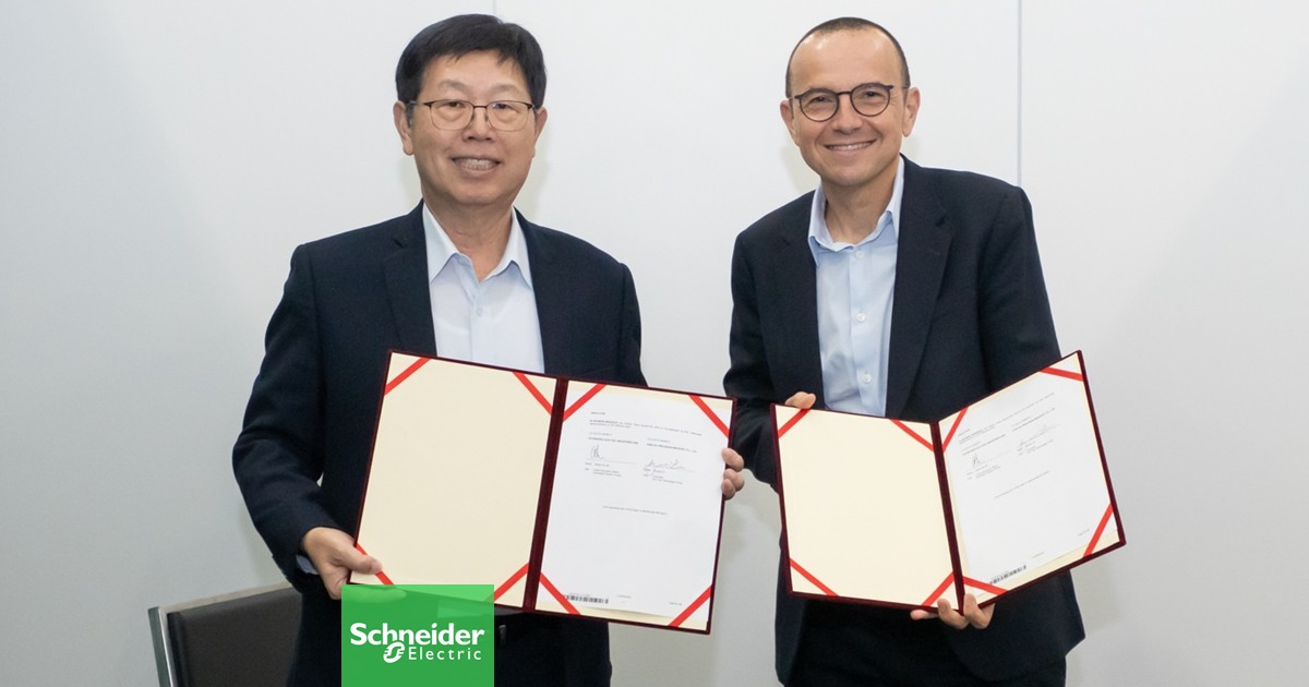 Image - Schneider Electric and Hon Hai Technology Group (Foxconn) announce strategic collaboration to accelerate next-generation AI data centers